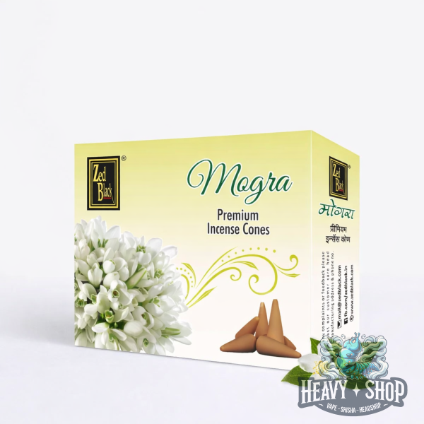 Zed Black | Premium Dhoop Cones | Mogra