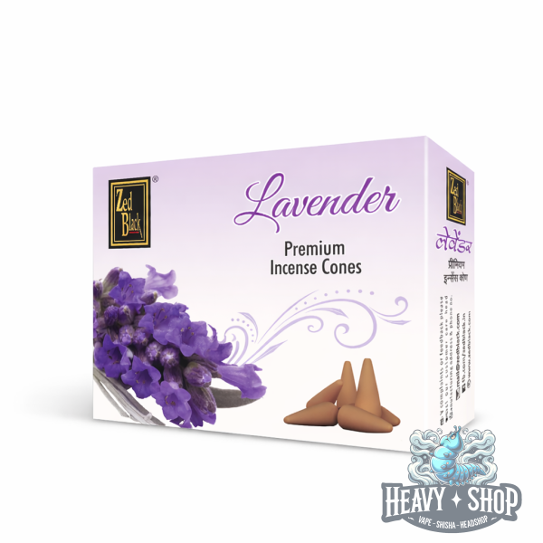 Zed Black | Premium Dhoop Cones | Lavender