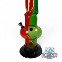 Champhigh | Acrylbong | 32cm | Twisted Rasta