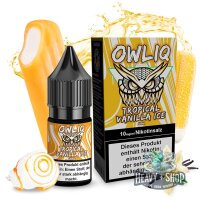 OWLIQ | Nic Salt Liquid | Tropical Vanilla Ice | 10ml