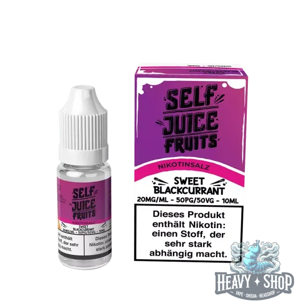 Self Juice | Nikotinsalz | Blackcurrant Ice | 10ml