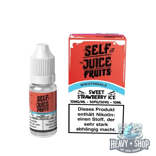 Self Juice | Nikotinsalz | Sweet Strawberry Ice | 10ml
