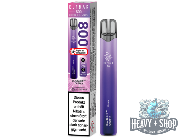 Elfbar | 800 Züge | Blackberry Cherry | 20mg