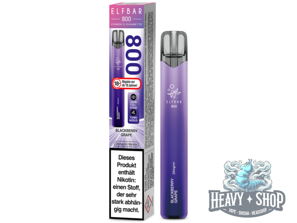 Elfbar | 800 Züge | Blackberry Grape | 20mg
