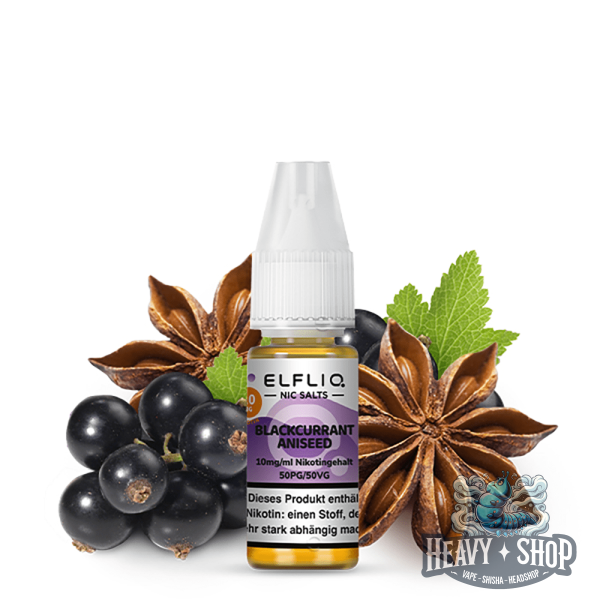 Elfliq | Blackcurrant Aniseed | 10ml