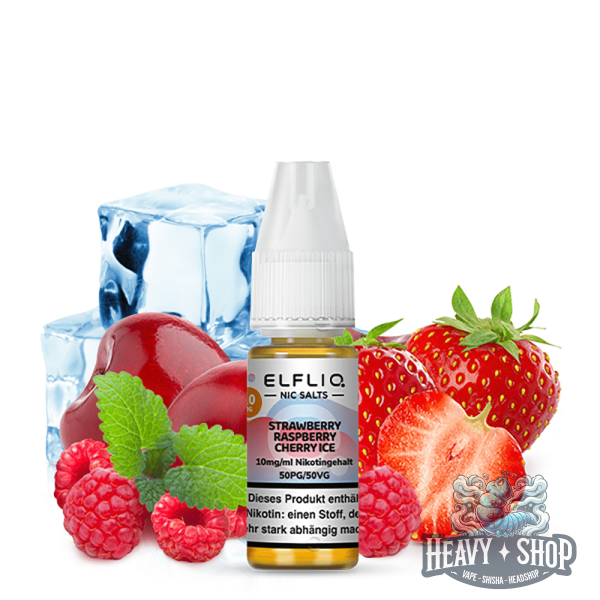 Elfliq | Strawberry Raspberry Cherry Ice | 10ml