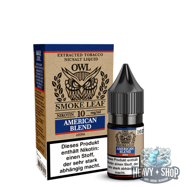 OWL | Nikotinsalz | Smoke Leaf | American Blend Tobacco | 10ml