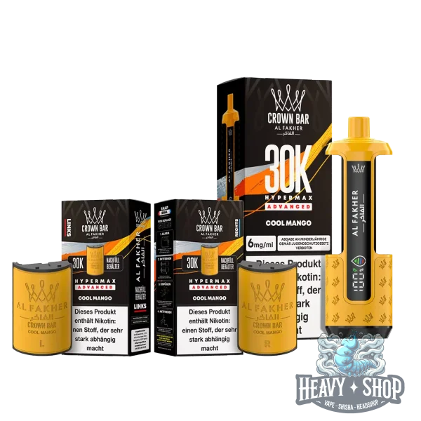 Al Fakher | 30K Hypermax Advanced | Cool Mango