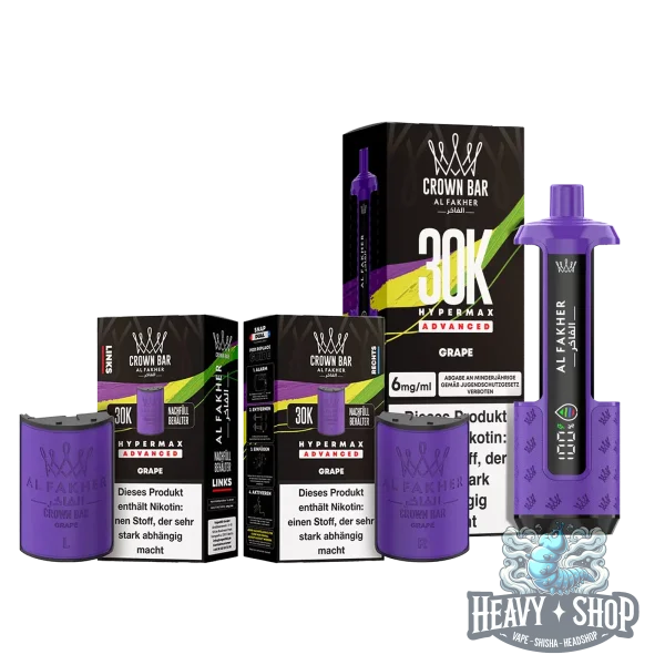 Al Fakher | 30K Hypermax Advanced | Grape