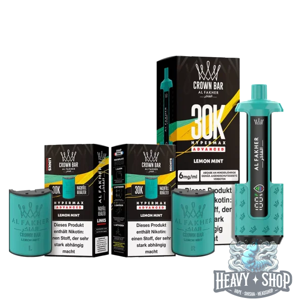 Al Fakher | 30K Hypermax Advanced | Lemon Mint