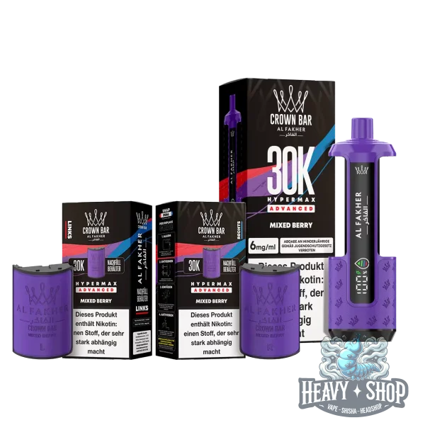 Al Fakher | 30K Hypermax Advanced | Mixed Berry