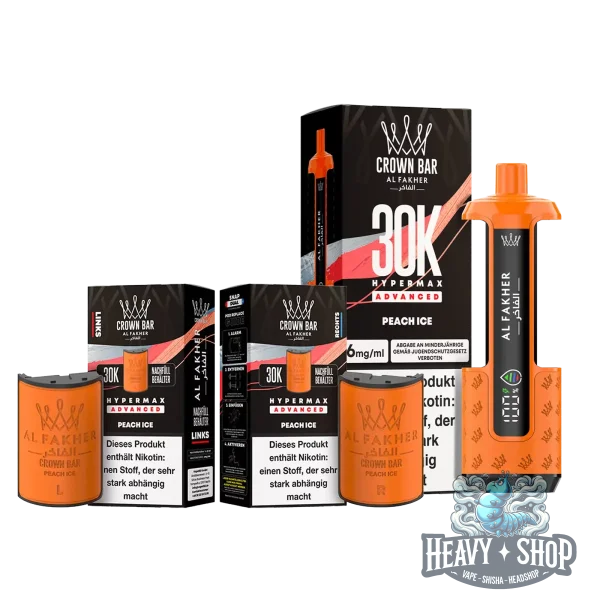 Al Fakher | 30K Hypermax Advanced | Peach Ice
