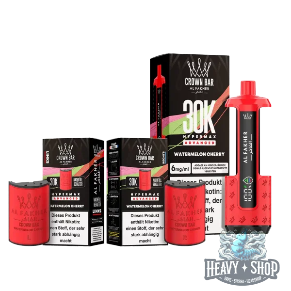 Al Fakher | 30K Hypermax Advanced | Watermelon Cherry