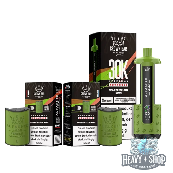 Al Fakher | 30K Hypermax Advanced | Watermelon Kiwi