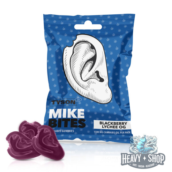 Tyson 2.0 | Mikes Bites Blackberry Lychee OG | Cannabis Gummies