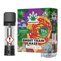 Bunte Blüte | 95% Superior Pod | Ghost Train Haze | 2ml