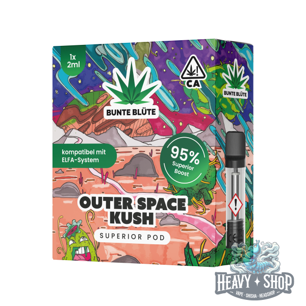 Bunte Blüte | 95% Superior Pod | Outer Space Kush | 2ml