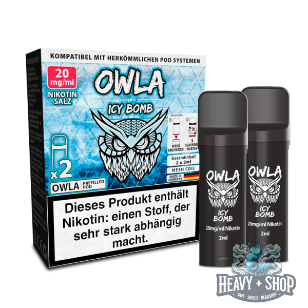 OWLA | Pod | Icy Bomb | 20mg/ml | 2 Stück