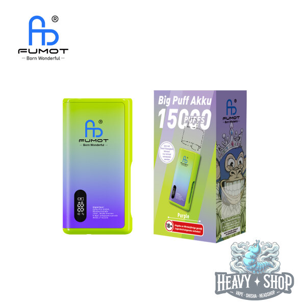 Fumot | Akku | RandM Tornado Big Puff | Purple