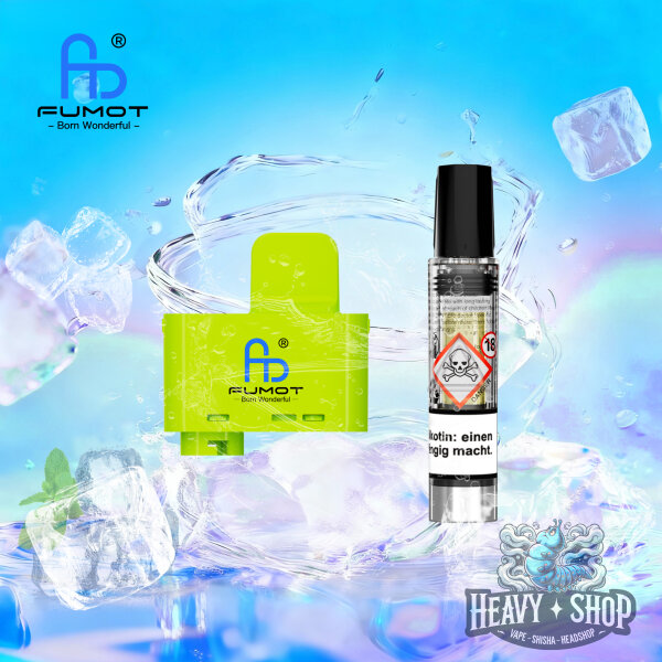 Fumot | Pod | RandM Tornado Big Puff | Blue Razz Ice | 20mg/ml
