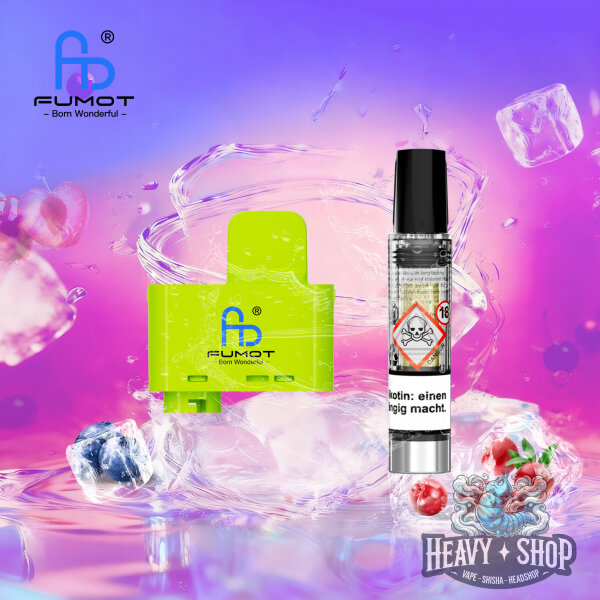 Fumot | Pod | RandM Tornado Big Puff | Blueberry Cherry Cranberry | 20mg/ml