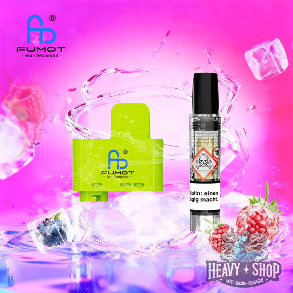 Fumot | Pod | RandM Tornado Big Puff | Blueberry Raspberry | 20mg/ml
