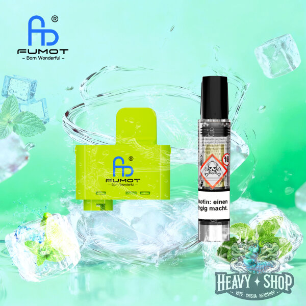 Fumot | Pod | RandM Tornado Big Puff | Cool Mint | 20mg/ml