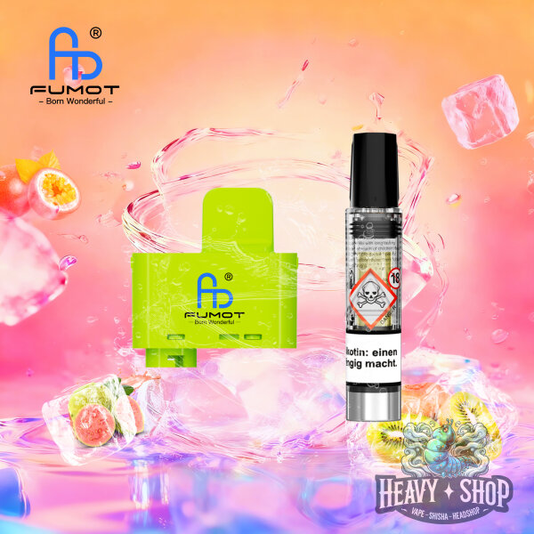 Fumot | Pod | RandM Tornado Big Puff | Kiwi Passion Fruit Guava | 20mg/ml