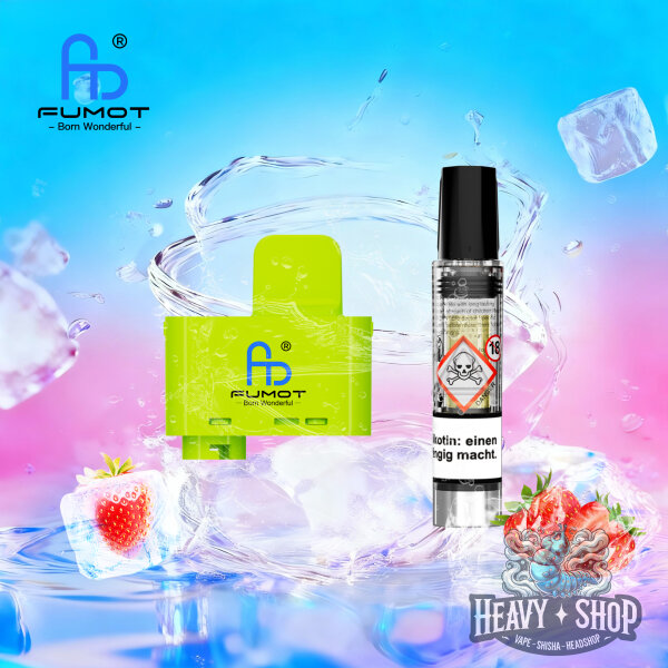 Fumot | Pod | RandM Tornado Big Puff | Strawberry Ice | 20mg/ml