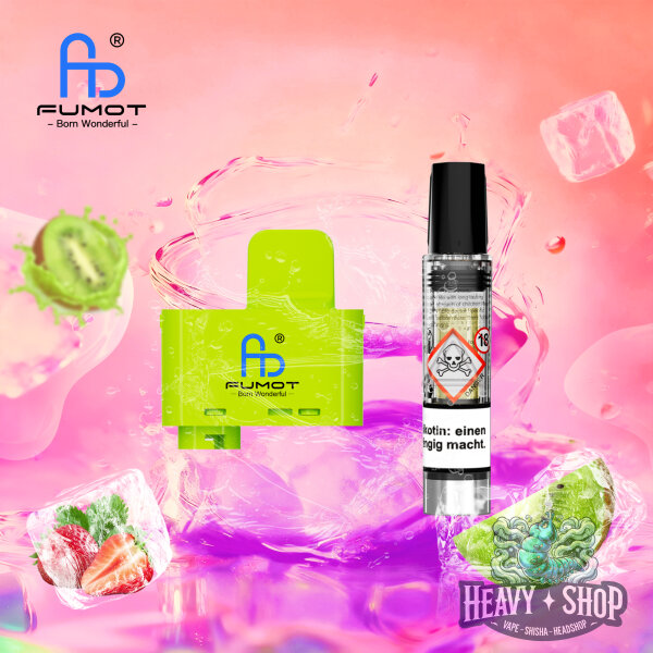 Fumot | Pod | RandM Tornado Big Puff | Strawberry Kiwi | 20mg/ml