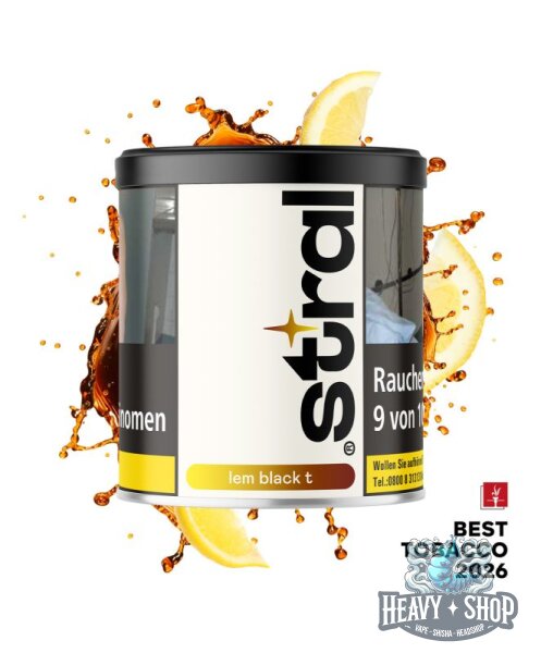 Stral Tobacco | Lem Black T | 200g