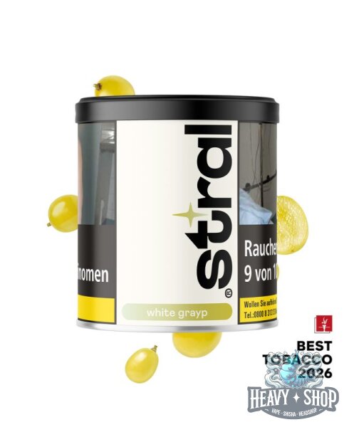 Stral Tobacco | White Grayp | 200g