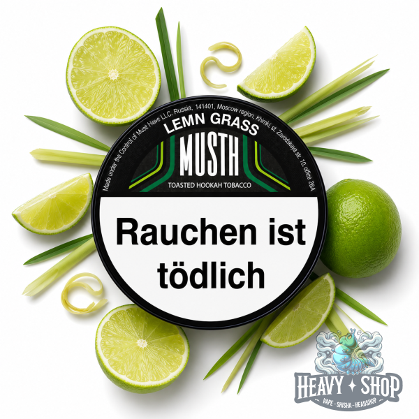 Must H | Lemn Grass | 125g