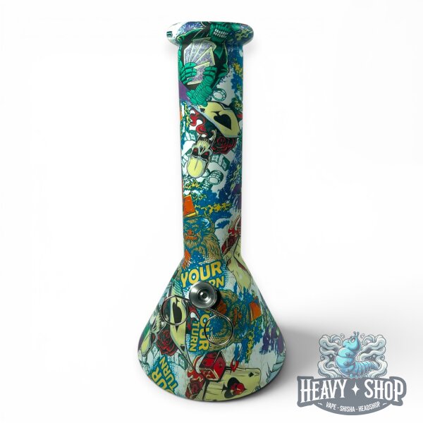 HeavySmoke | Glas-Bong | Zorr Design Your Turn | 22cm