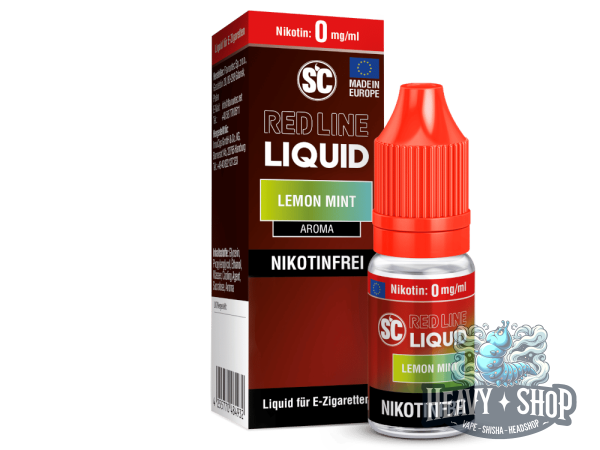 SC Liquid | Red Line | Lemon Mint | 0mg | Nikotinfrei