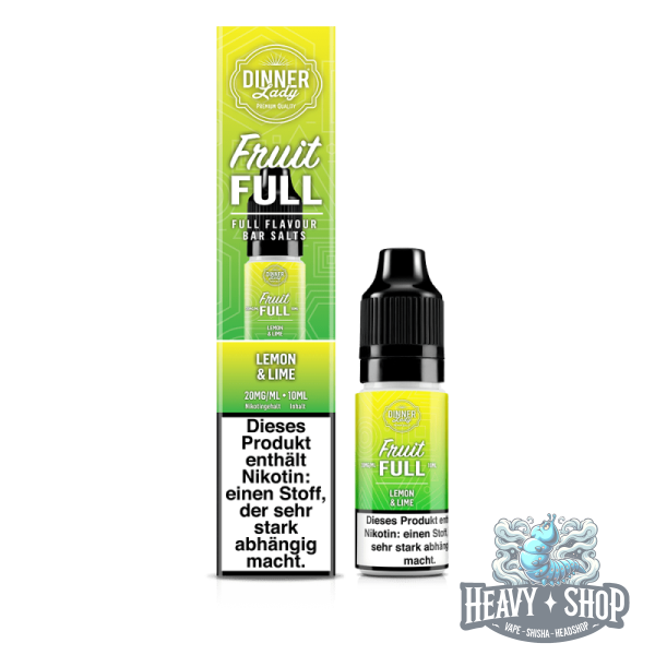 Dinner Lady | Fruit Full | Lemon & Lime | 10ml