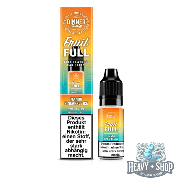 Dinner Lady | Fruit Full | Mango Pineapple Ice | 10ml