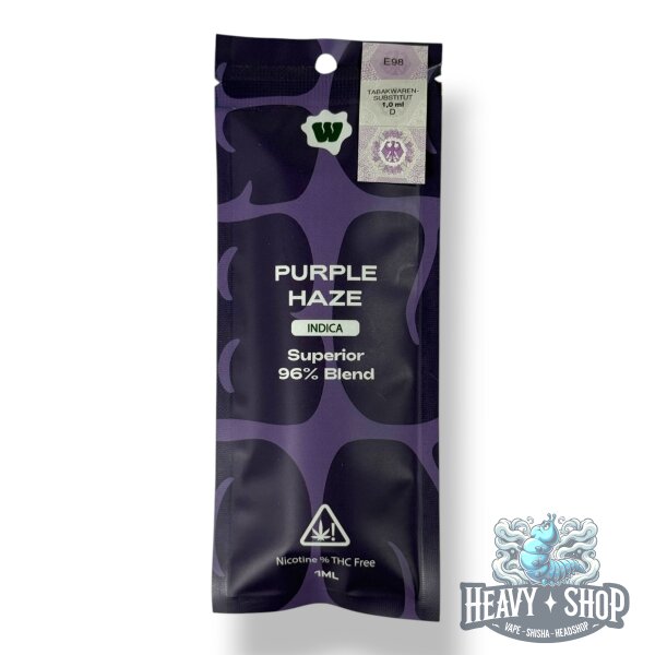 WeedForFriends | 96% Superior Blend Vape | Purple Haze | 1ml