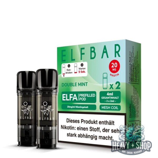 Elfa | Pod | Double Mint | 20mg/ml | 2 Stück