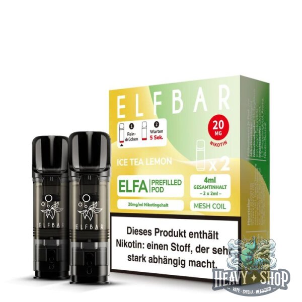 Elfa | Pod | Ice Tea Lemon | 20mg/ml | 2 Stück