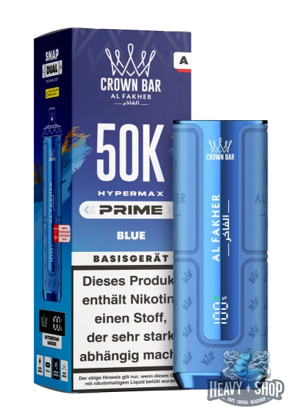 Al Fakher | Basisgerät | 50K Hypermax Prime | Blau