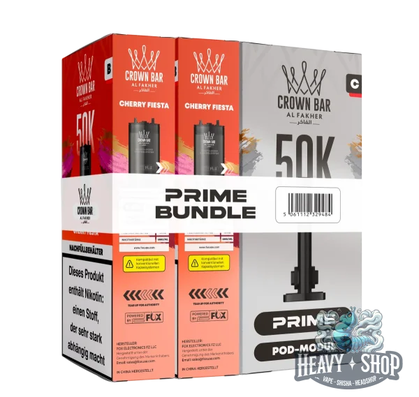 Al Fakher | 50K Hypermax Prime | Cherry Fiesta | Pod Bundle