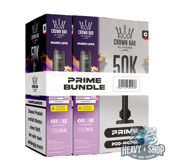 Al Fakher | 50K Hypermax Prime | Magic Love | Pod Bundle