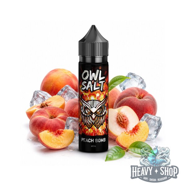 OWL Salt | Longfill | Peach Bomb | 10ml
