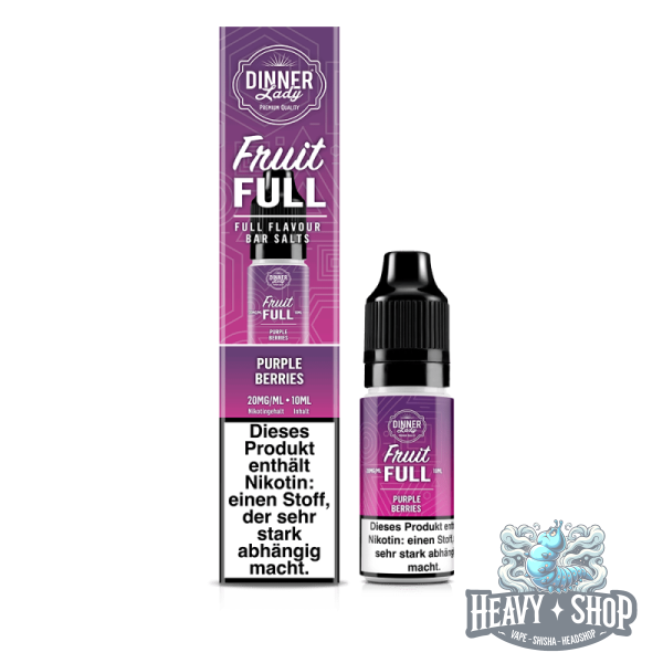 Dinner Lady | Fruit Full | Purple Berries | 20mg