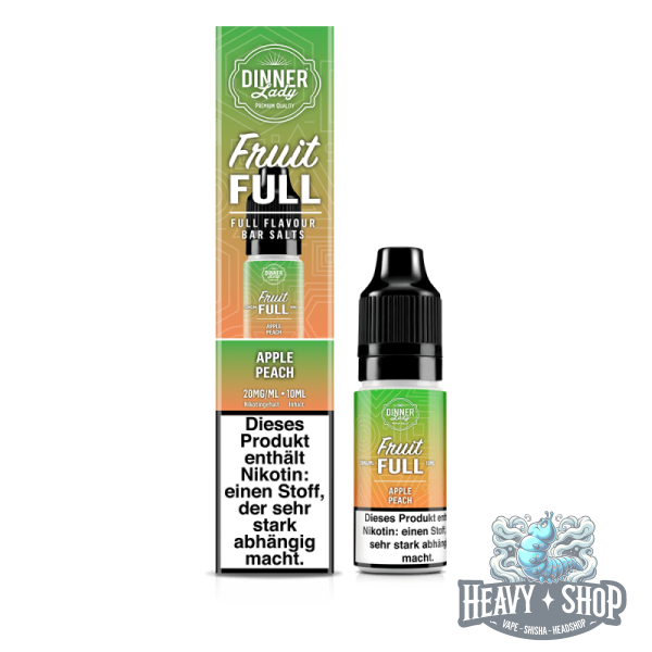 Dinner Lady | Fruit Full | Apple Peach | 20mg