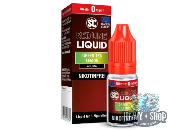 SC Liquid | Red Line | Green Tea Lemon | 0mg | Nikotinfrei