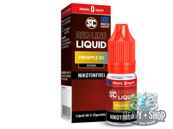 SC Liquid | Red Line | Pineapple Ice | 0mg | Nikotinfrei