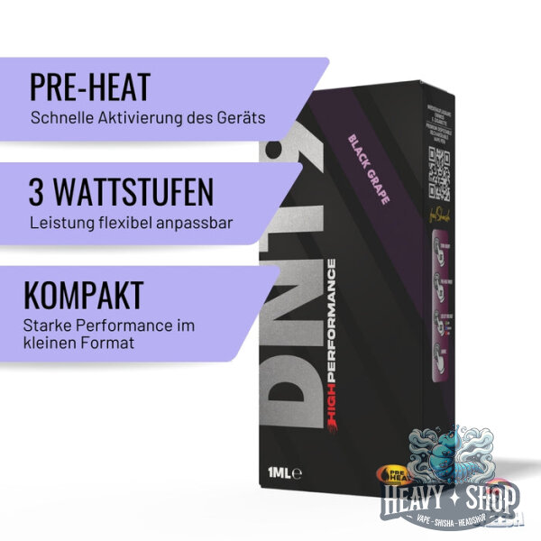 DNT9+ Vape | Black Grape | Indica | 2ml