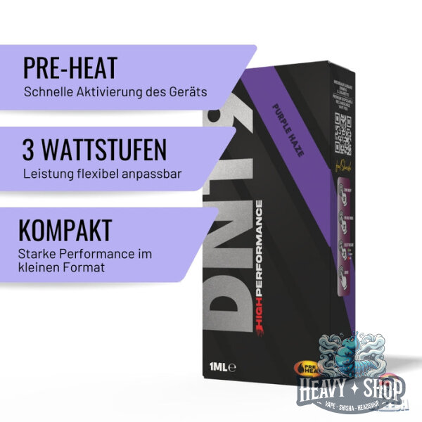 DNT9+ Vape | Purple Haze | Sativa | 1ml